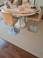 Set van 4 barkrukstoelen van het merk dreanert, Ophalen, Zo goed als nieuw, Overige kleuren, Leer