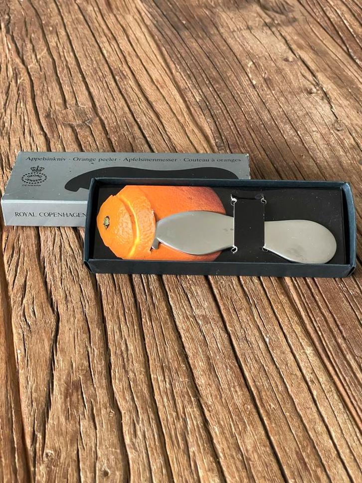 Jensen Oranje Schiller - in Doos, Huis en Inrichting, Keuken | Keukenbenodigdheden, Zo goed als nieuw, Verzenden