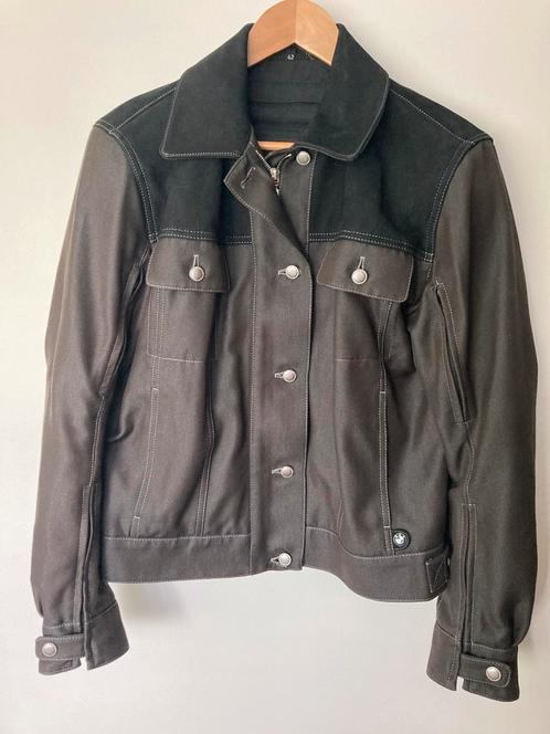 BMW Black Denim original motorjas zomer mt 42, Motoren, Kleding | Motorkleding, Jas | textiel, Dames, Heren, Tweedehands, Ophalen of Verzenden