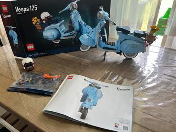 Lego Vespa 125 - 10298 Compleet met doos & Gesorteerd! beschikbaar voor biedingen
