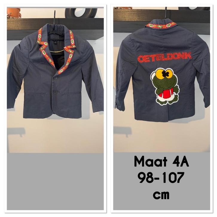 Oeteldonk kinder jasje, Kinderen en Baby's, Kinderkleding | Maat 98, Nieuw, Jongen of Meisje, Jas, Ophalen of Verzenden