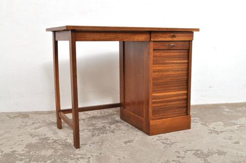 Vintage kinderbureau eiken bureau pronkstuk jaren 50, Huis en Inrichting, Bureaus, Gebruikt, Ophalen of Verzenden