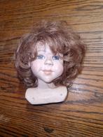 antiek poppen hoofdje, Ophalen of Verzenden