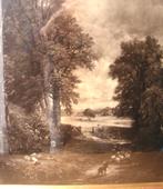 John Constable (1776-1837) - The Cornfield - Gravure - 1834, Ophalen of Verzenden