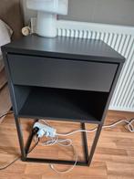 2 zwarte Ikea nachtkastjes, Huis en Inrichting, Slaapkamer | Nachtkastjes, Ophalen, Zo goed als nieuw, Minder dan 45 cm, Minder dan 55 cm