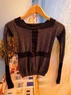 Trui, truitje, Just Cavalli, 40, S, blauw en zwart, zgan, Blauw, Ophalen of Verzenden, Zo goed als nieuw, Maat 36 (S)