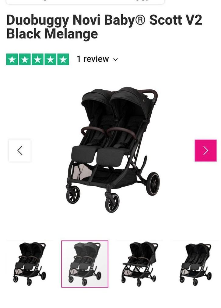 Zo Goed Als Nieuwe Duowagen, Kinderen en Baby's, Kinderwagens en Combinaties, Zo goed als nieuw, Overige merken, Duowagen, Ophalen of Verzenden
