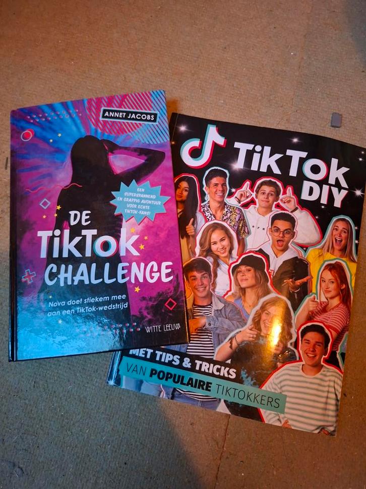 TikTok DIY en Tik tok challenge boek, Boeken, Kinderboeken | Jeugd | onder 10 jaar, Zo goed als nieuw, Fictie algemeen, Ophalen of Verzenden