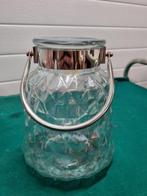 windlicht van glas, lantaarn, Huis en Inrichting, Woonaccessoires | Overige, Ophalen of Verzenden, 'T Olde Gre-j, Info@toldegrej.nl