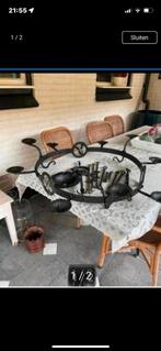 Mooie door smid handgemaakte kroonluchter, Ophalen of Verzenden, Zo goed als nieuw