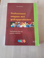 NIEUW - J. Jeninga - Professioneel omgaan met gedragsproblem, Boeken, Studieboeken en Cursussen, Nieuw, Ophalen of Verzenden, HBO