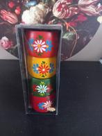Vintage houten servetringen Hindelopen stijl, Antiek en Kunst, Ophalen of Verzenden