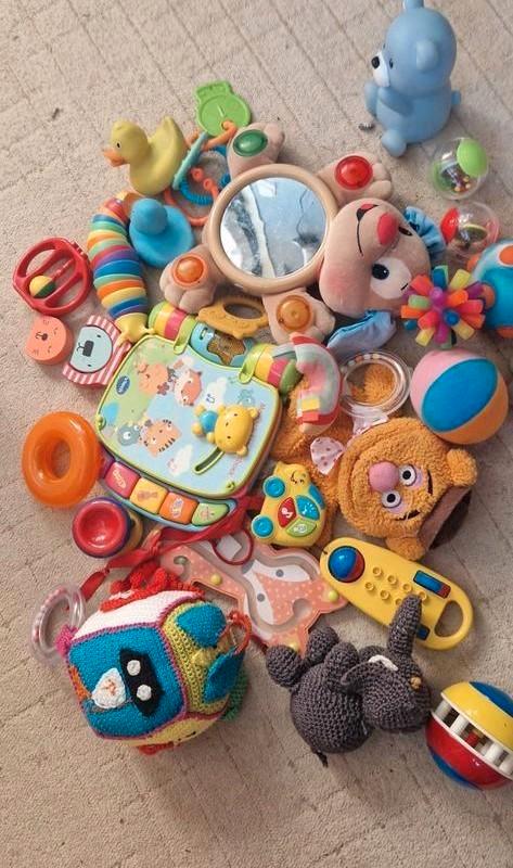 Baby Speelgoed Pakket, Kinderen en Baby's, Speelgoed | Babyspeelgoed, Gebruikt, Overige typen, Met licht, Met geluid, Ophalen of Verzenden