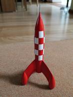 Rood-witte raket Kuifje van Moulinsart 29 cm hoog - in doos, Verzamelen, Nieuw, Overige typen, Ophalen of Verzenden