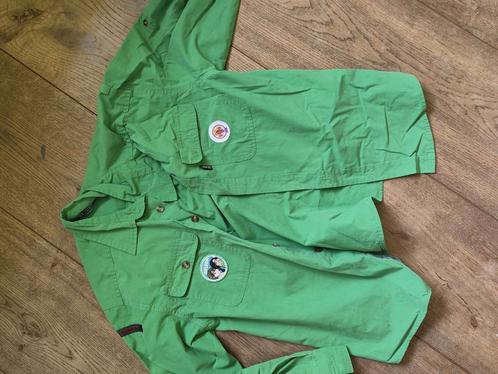 Scouting overhemd 146, Kinderen en Baby's, Kinderkleding | Maat 146, Zo goed als nieuw, Jongen, Overhemd of Blouse, Ophalen of Verzenden
