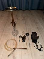 Wookah Walnut Check kristal waterpijp set compleet, Ophalen of Verzenden