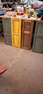 Oude houten luiken, Ophalen