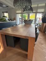 Eiken eettafel 260 x 120 nieuwprijs € 4500 voor € 995, Ophalen, 100 tot 150 cm, Eikenhout, 200 cm of meer