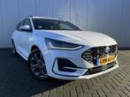 Ford Focus Wagon 1.0 EBH ST Line X Carplay Camera, Auto's, Ford, Gebruikt, Euro 6, Met garantie (alle), Wit
