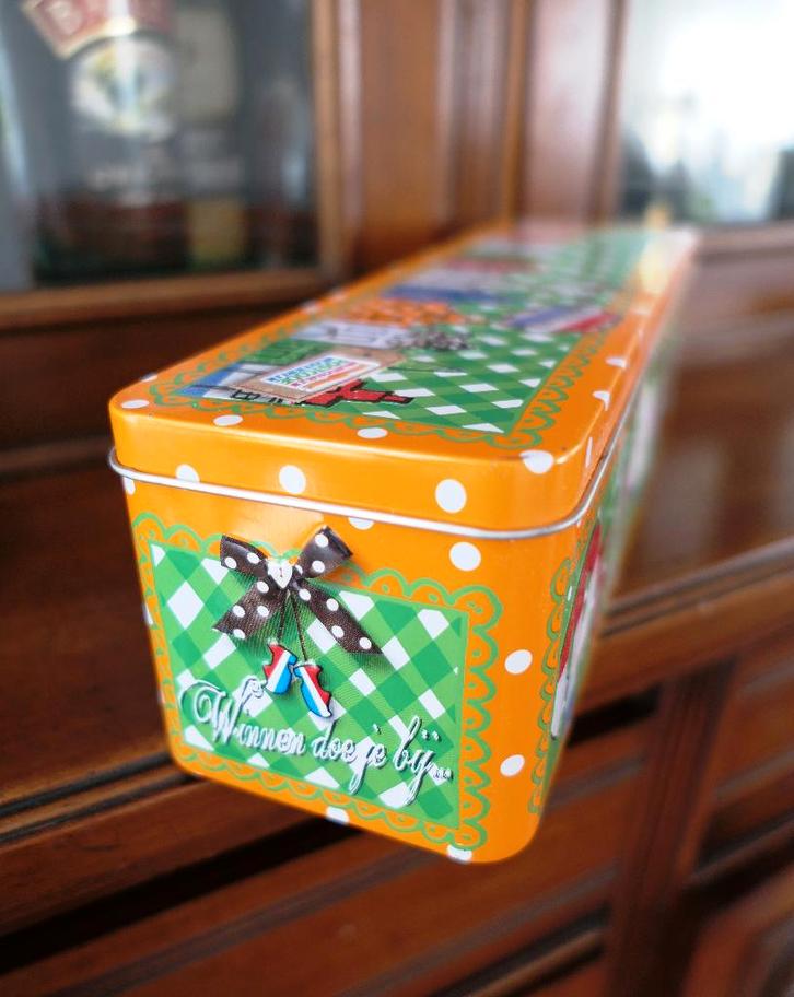 Peijnenburg koektrommel - blik - bewaarblik, Verzamelen, Blikken, Zo goed als nieuw, Koek(jes), Overige merken, Ophalen of Verzenden