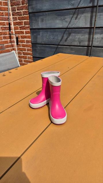 Roze Keq regenlaarzen – maat 21/22 beschikbaar voor biedingen