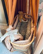 Leuk vintage rotan bedje / wiegje, Kinderen en Baby's, Ophalen, Gebruikt, Wieg