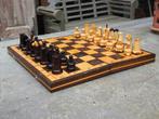 Oude Houten Schaakspel/Schaakset, Hobby en Vrije tijd, Gezelschapsspellen | Bordspellen, Een of twee spelers, Ophalen of Verzenden