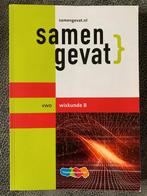 Bundel samengevat Wiskunde B VWO, Boeken, Ophalen, VWO, ThiemeMeulenhoff, Zo goed als nieuw