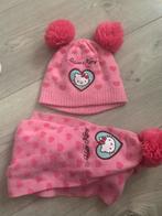 Hello Kitty Muts & Sjaal Set, Ophalen of Verzenden, Zo goed als nieuw, Meisje, Setje