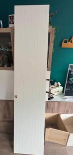 Ikea deur Pax kleur wit mat met lichte verticale strepen, Ophalen, Zo goed als nieuw, Binnendeur, 200 tot 215 cm