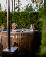 Hottub, flexibele kunststof kuip, geïsoleerd en houtgestookt, Ophalen, Trap, Kostedeweg7, Nieuw