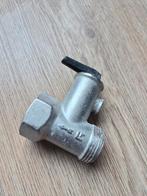 Veiligheidsklep messing, Ophalen of Verzenden, Zo goed als nieuw