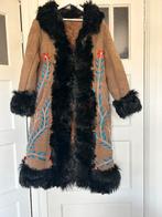 Pennylane jas, Afghaanse zuzani boho jas van lammy, Kleding | Heren, Ophalen of Verzenden, Nieuw, Maat 48/50 (M), Beige