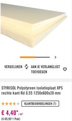 XPS Isolatieplaat 1250x600x20mm - 16 Platen, Overige materialen, 10 tot 15 m², Nieuw, Ophalen