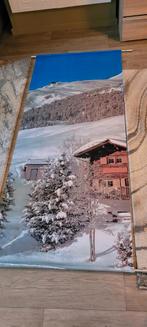 Wanddoek van een winters tafereel, Ophalen