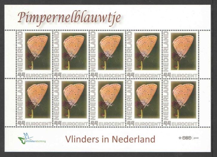 Postzegels Vlinders in Nederland: Pimpernelblauwtje, Postzegels en Munten, Postzegels | Nederland, Postfris, Na 1940, Ophalen of Verzenden