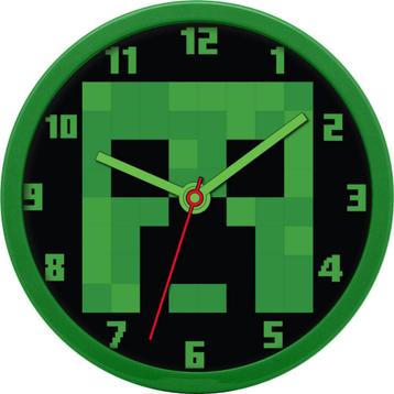 Minecraft Wandklok beschikbaar voor biedingen