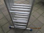 Vouwladder, Doe-het-zelf en Verbouw, Ladders en Trappen, Ophalen, Gebruikt, Ladder, Opvouwbaar of Inschuifbaar