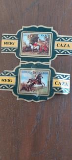 Sigarenbanden groot met paarden., Ophalen, Zo goed als nieuw, Sigarenbandjes