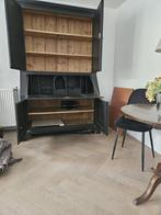 Antieke houten kast zwart, Ophalen, Gebruikt