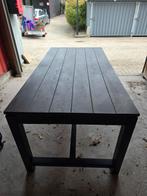 Eettafel hout 90x180x77,5 cm, Huis en Inrichting, Tafels | Eettafels, Ophalen, Gebruikt, 50 tot 100 cm, Vijf personen of meer