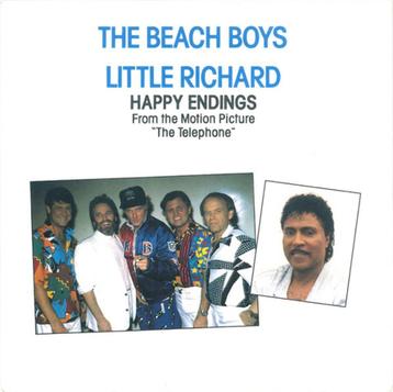 The Beach Boys & Little Richard ‎– Happy Endings Single.  Or beschikbaar voor biedingen