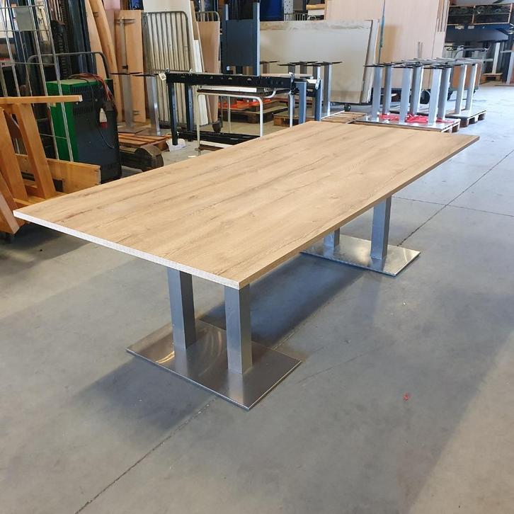 Pedrali vergadertafel met NIEUW BLAD - 240x120 cm, Huis en Inrichting, Tafels | Eettafels, Gebruikt, 200 cm of meer, Rechthoekig