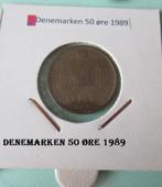 Denemarken, geldswaardige munten van 1 kroon en 50 øre, Postzegels en Munten, Munten | Europa | Niet-Euromunten, Ophalen of Verzenden
