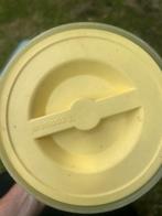 Vintage Gele Tupperware thermoskan, Huis en Inrichting, Keuken | Tupperware, Ophalen of Verzenden, Gebruikt, Geel, Beker of Kan