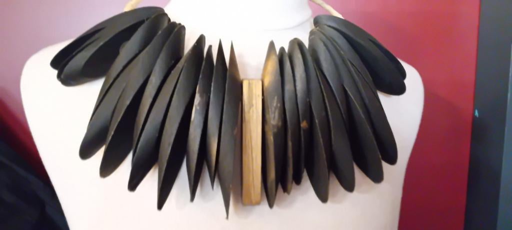 Decoratie krans met ruw hout. Mooi in combinatie schelpen., Ophalen of Verzenden