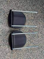 Fiat 500 Hoofdsteunen, Huis en Inrichting, Ophalen, Kunststof, Twee, Zwart