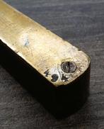 Om 1900 Waterpas met Libel Glas Venster Timmerman Bouwvakker, Antiek en Kunst, Ophalen of Verzenden