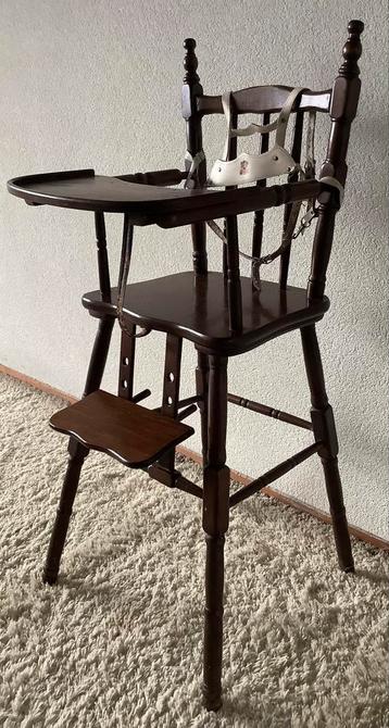 KINDERSTOEL jaren '60 met dienblad. OPHALEN VOOR €25! beschikbaar voor biedingen