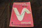 Honda 90 model S90 1966 motorcycle parts list, Ophalen of Verzenden, Honda